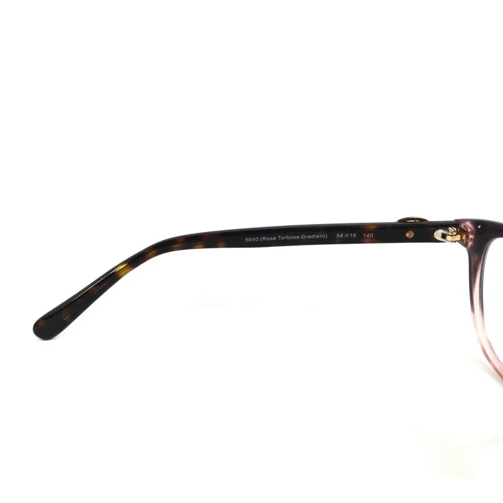 Coach Eyeglasses Frames HC6180 5650 Rose Tortoise Gradient Cat Eye 54-16-140